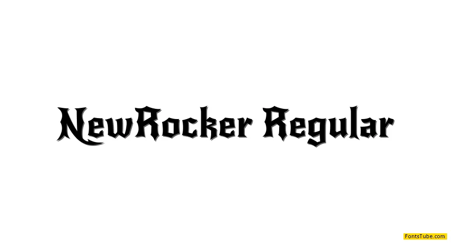 New Rocker Font