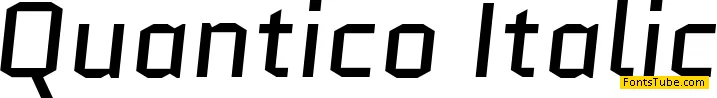 Quantico Font Family