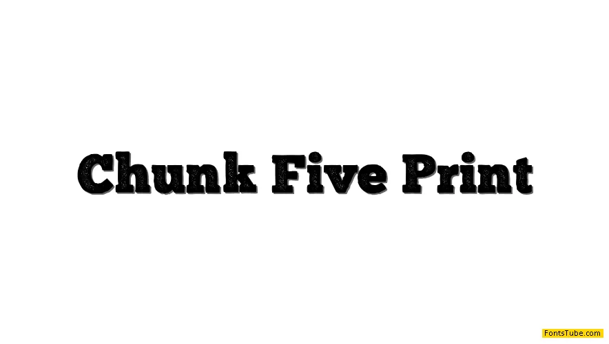 ChunkFive Font Family