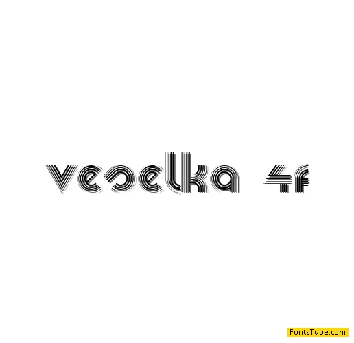 Veselka 4F Font