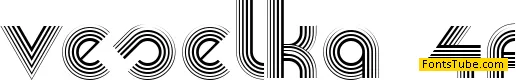 Veselka 4F Font