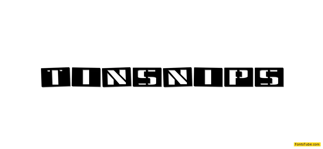 Tinsnips Font