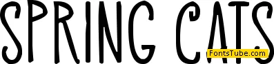 Spring Cats Font
