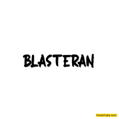 BLASTERAN Font