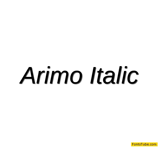 Arimo Font Family