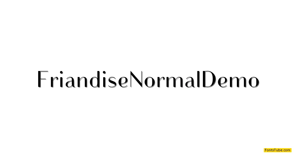 Friandise Font Family