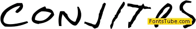 Con Jitters Font