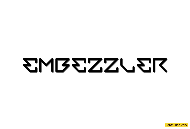 Embezzler Font