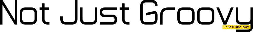 Not Just Groovy Font