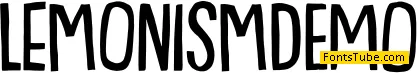 Lemonism DEMO Font