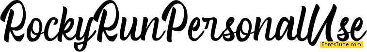 Rocky Run Font