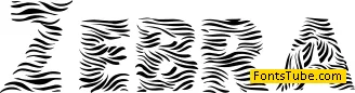 Zebra Font