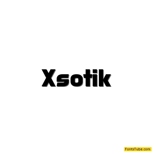 Xsotik Font