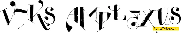 Vtks Amplexus Font