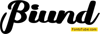 Biund Font