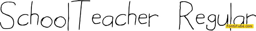 School Teacher Font