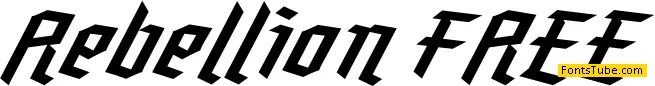Rebellion FREE Font