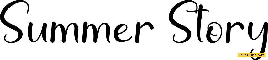 Summer Story Font