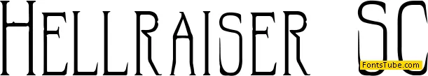 Hellraiser SC Font