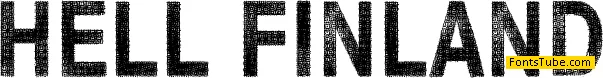 Hell Finland Font