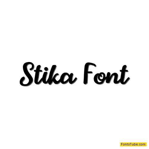 Stika Font