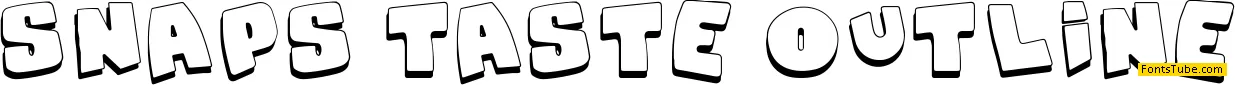 Snaps Taste Font Family