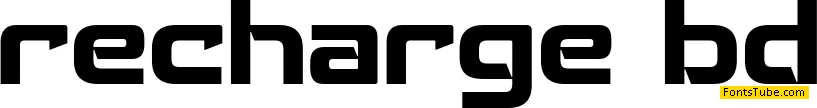Recharge Font