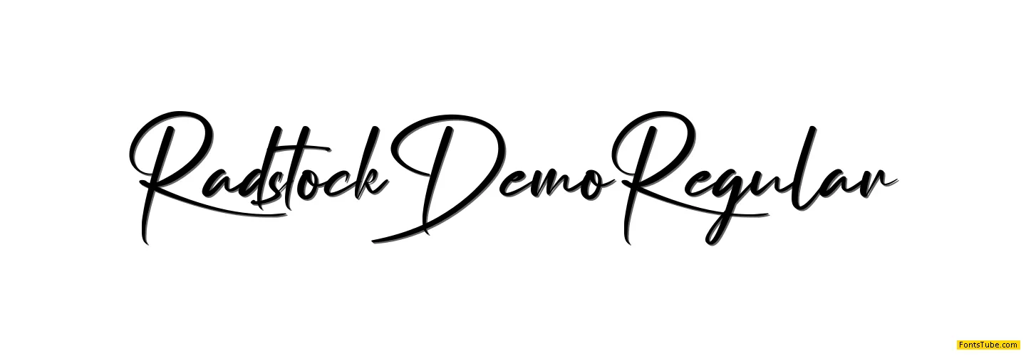 Radstock Demo Font