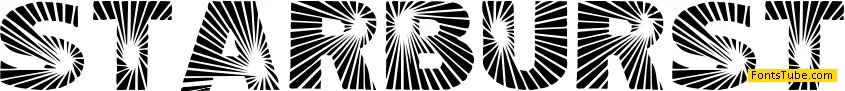 Starburst Font