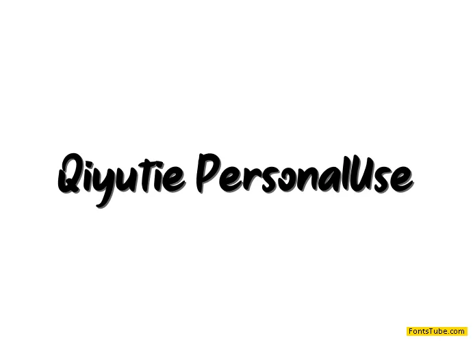Qiyutie Font