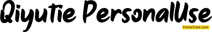 Qiyutie Font