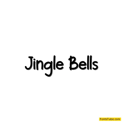 Jingle Bells Font