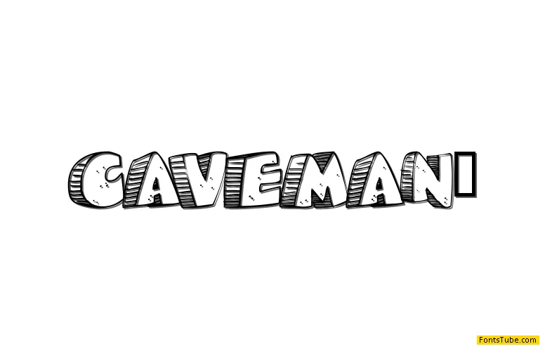 Caveman Font