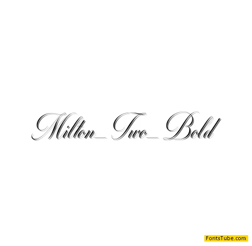 Milton Two Font Family