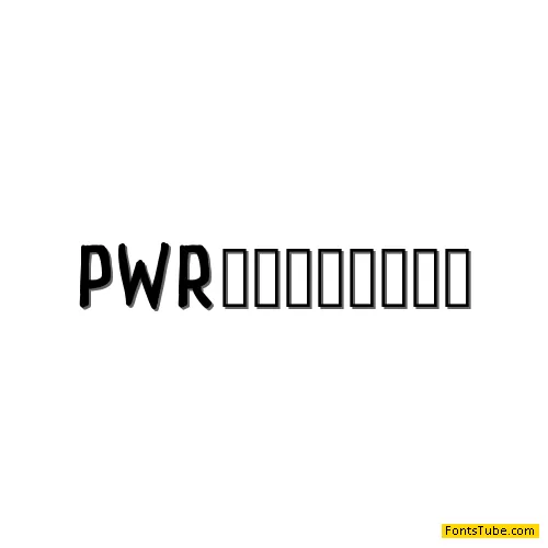 PWRectangle Font