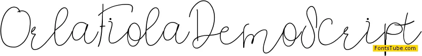 Orla Fiola Demo Font Family