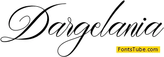 Dargelania Font