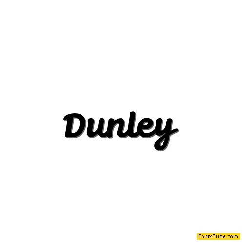 Dunley Trial Font