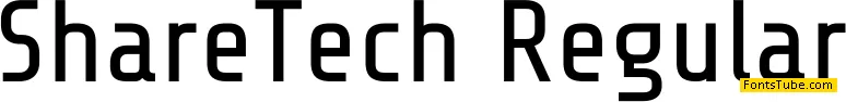 Share Tech Font