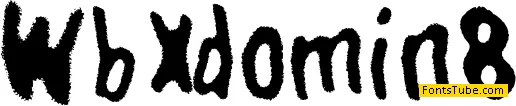 WBX Domin8 Font