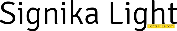 Signika Font Family
