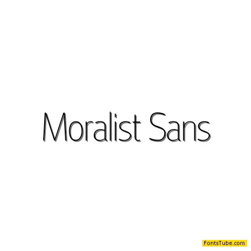 Moralist Sans