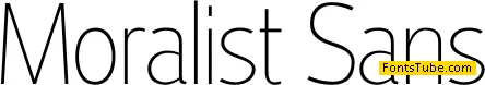 Moralist Sans
