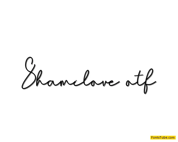 Shamilove Font