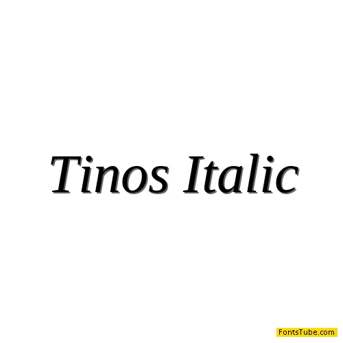 Tinos Font Family