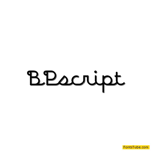 BPscript Font
