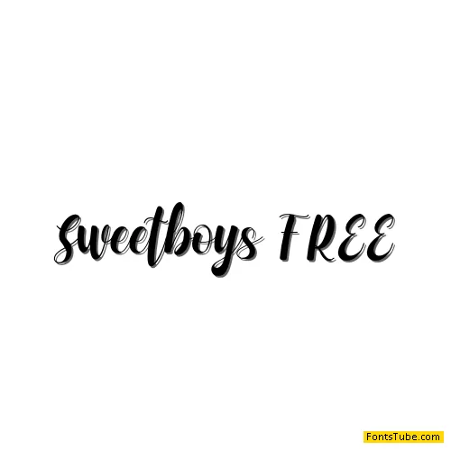 Sweetboys FREE Font