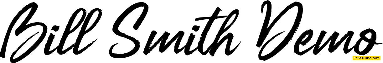 Bill Smith Font