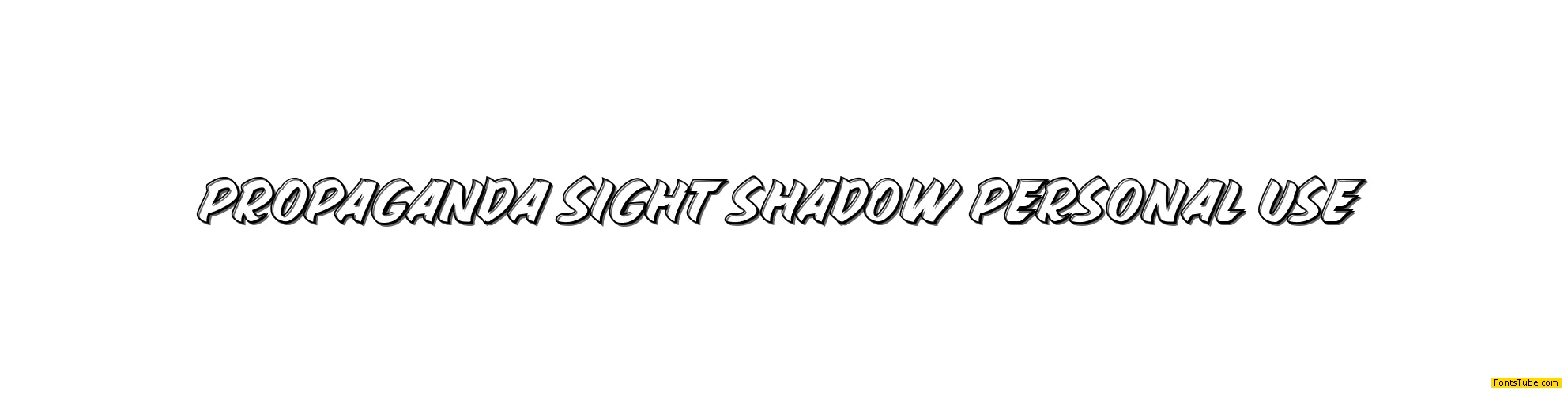 PROPAGANDA SIGHT Font Family