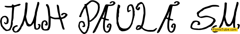 JMH Paula SM Font